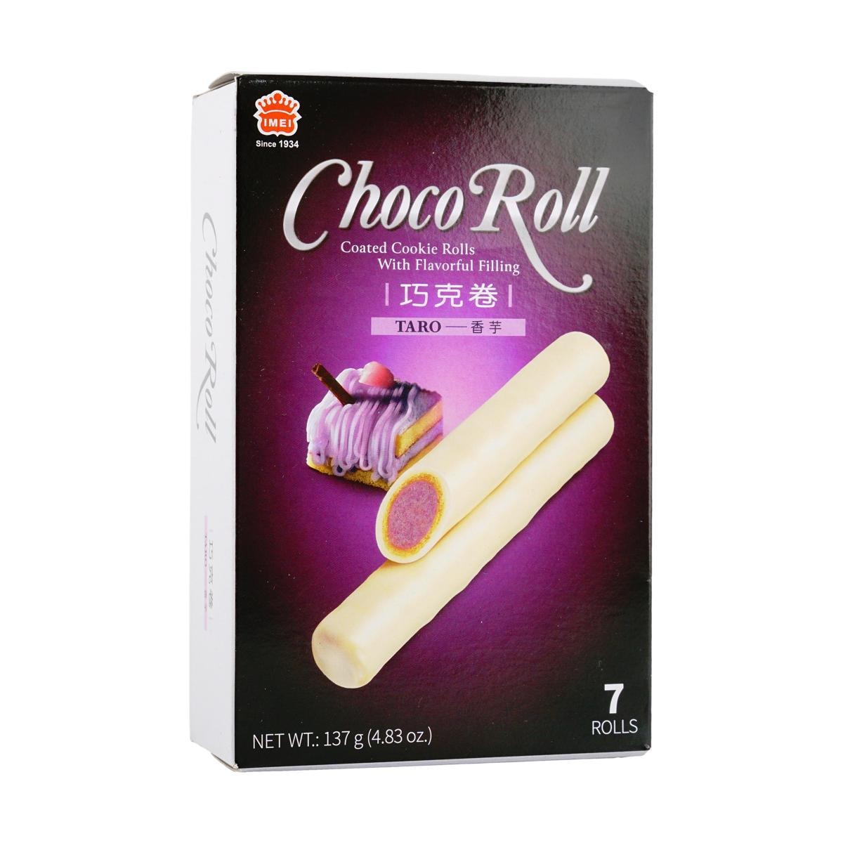Choco Roll: Taro Flavor