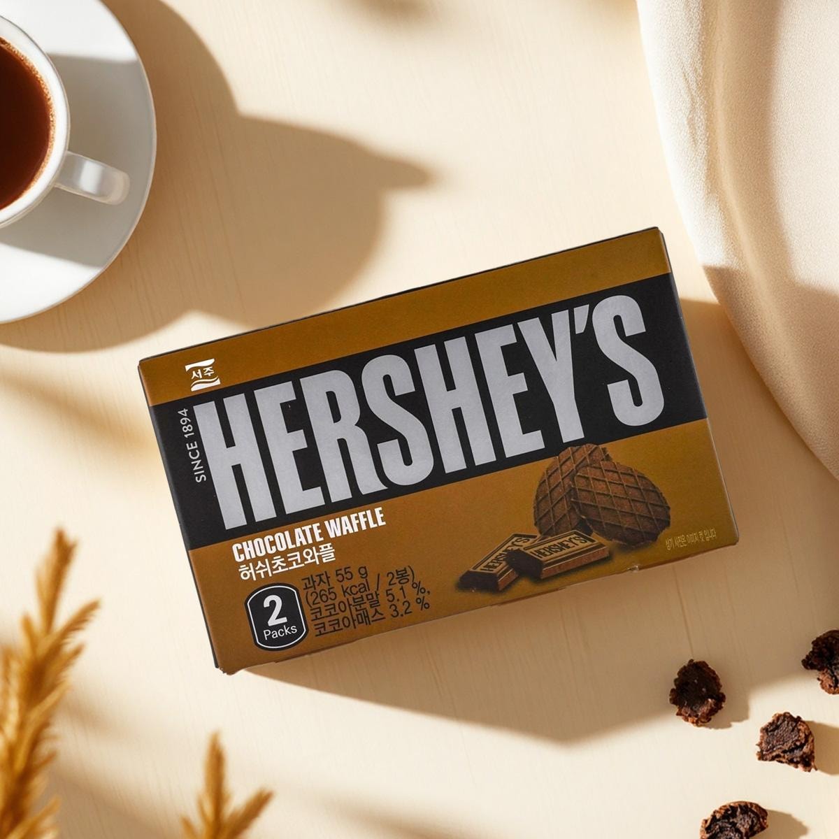 Hershey´s Chocolate Flavor Waffle Biscuits