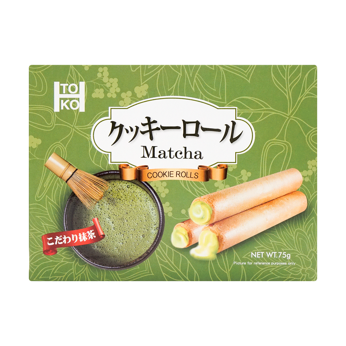 Matcha Cookie Rolls