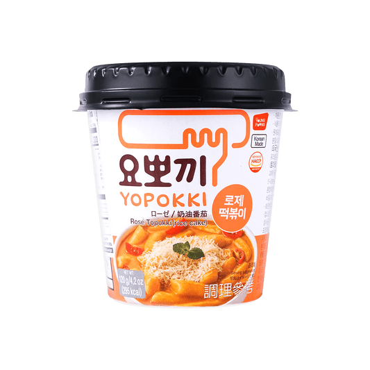Tteokbokki Rosé: Crema y Tomate