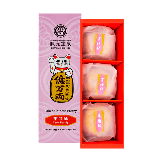 Flaky Taro Pastries