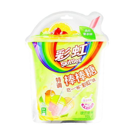 Skittles Lollipop: Té de Frutas Asiático