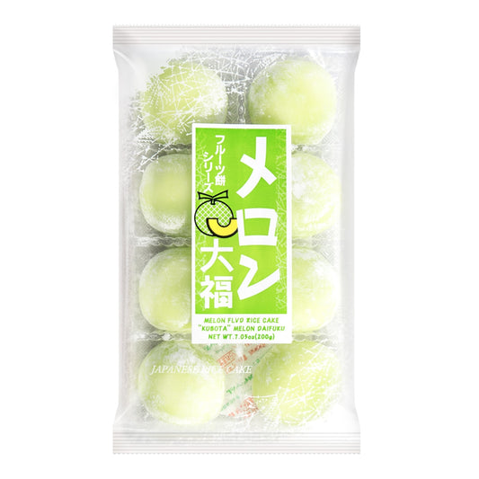 Baked Soft Rice Cake: Sweet Melon