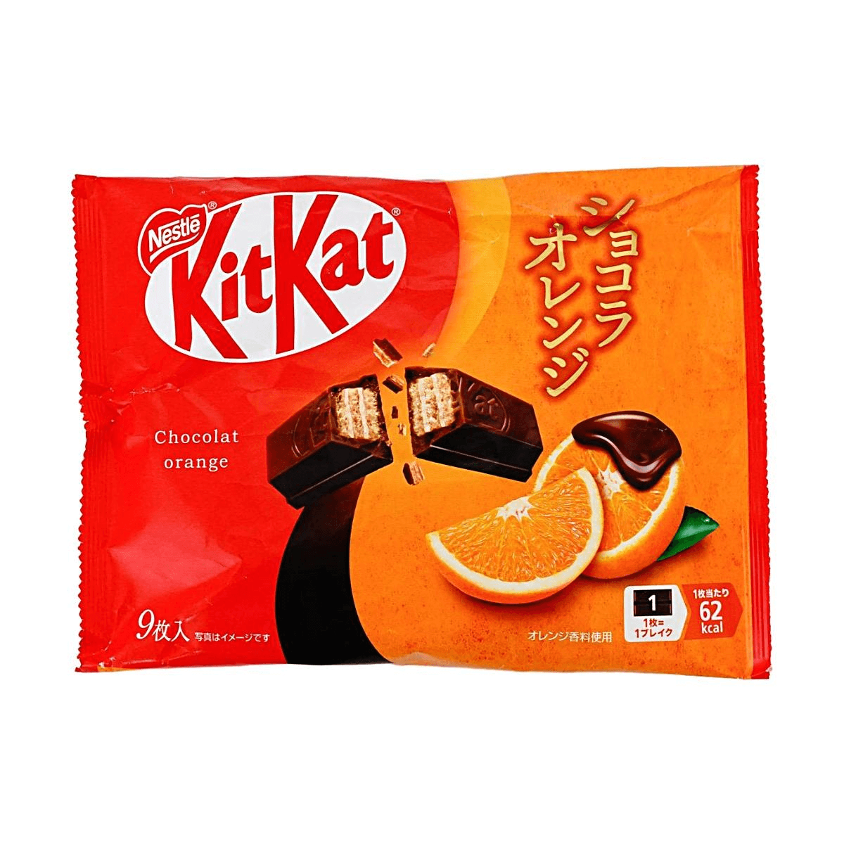 KitKat Orange: Chocolate y Naranja